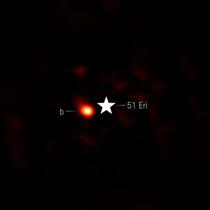 51 Eri b (NIRcam image)