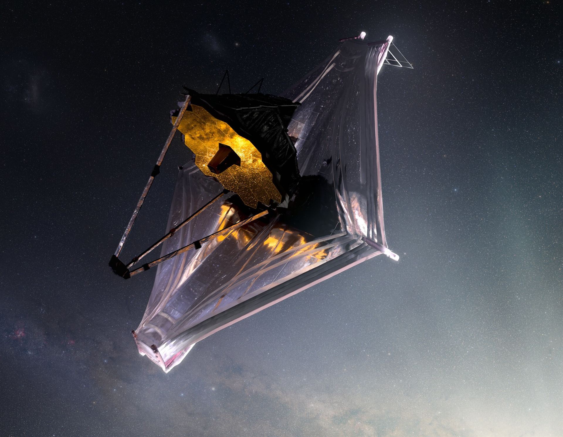 Artist’s Impression of Webb
