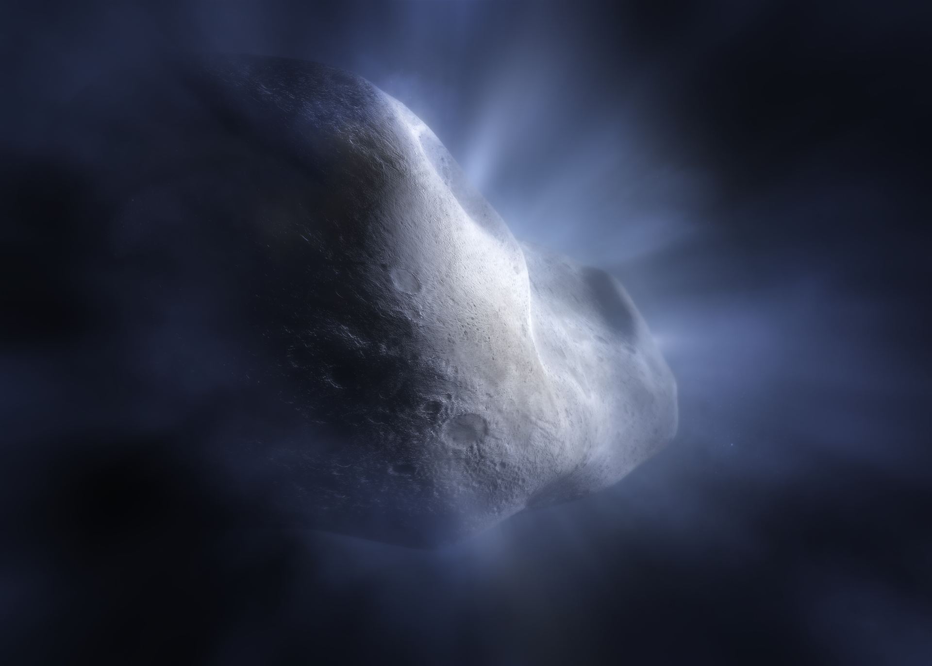 Artist’s concept of Comet 238PRead