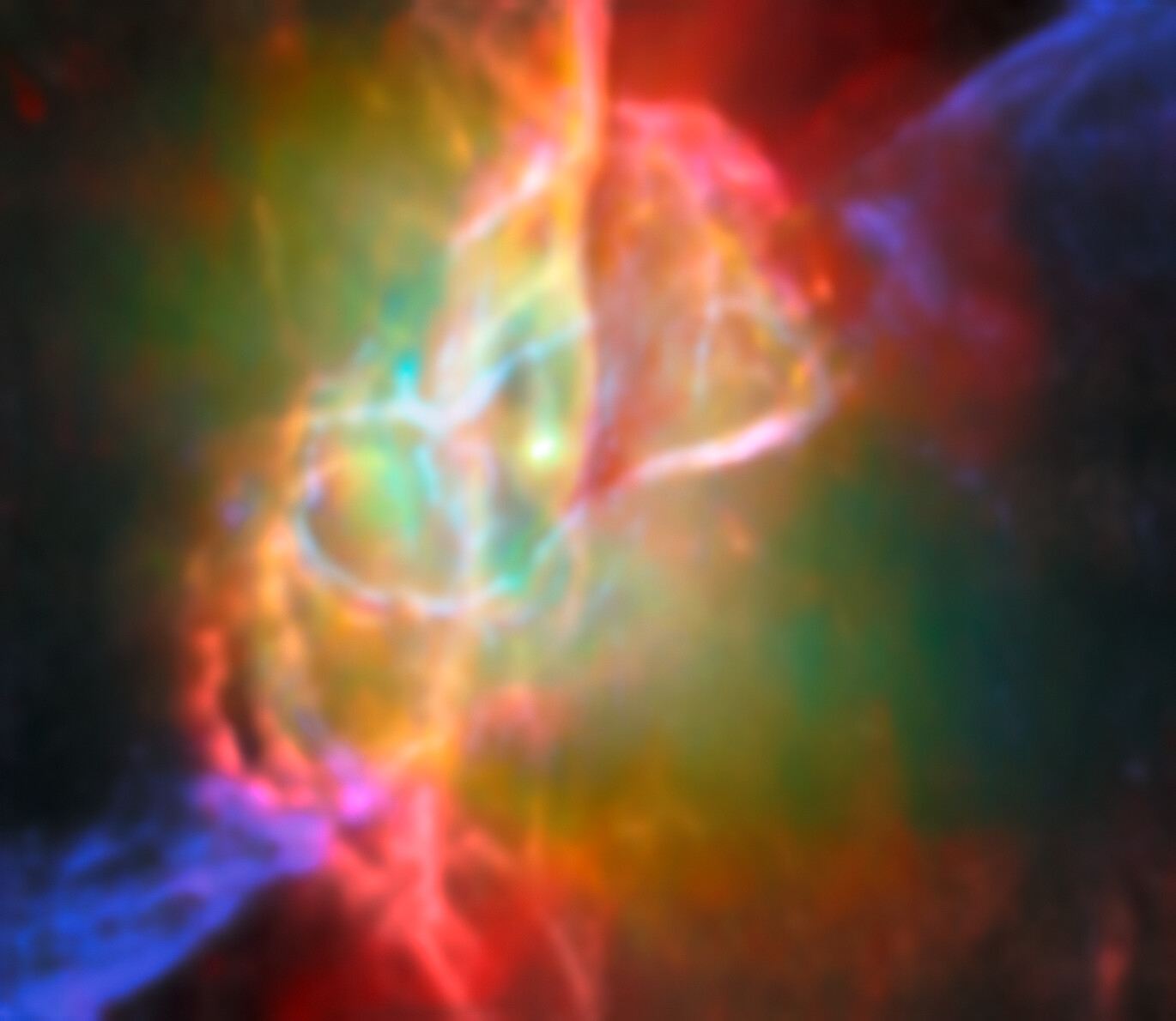 Butterfly Nebula NGC 6302 (Webb and ALMA image)
