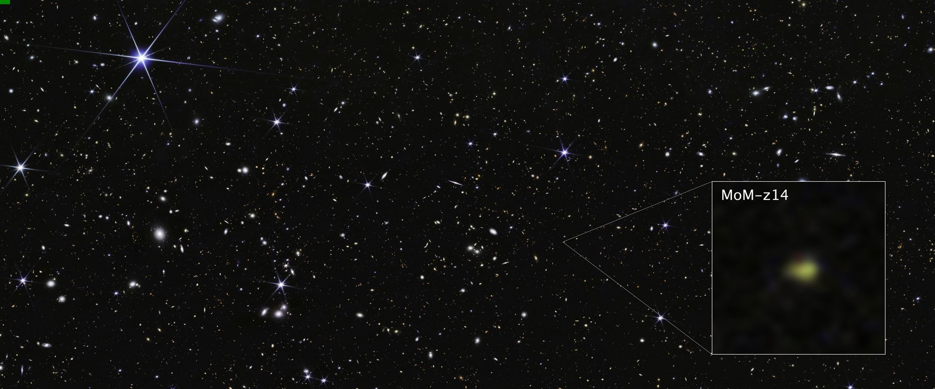 COSMOS Field MoM-z14 Galaxy (NIRCam pullout image)