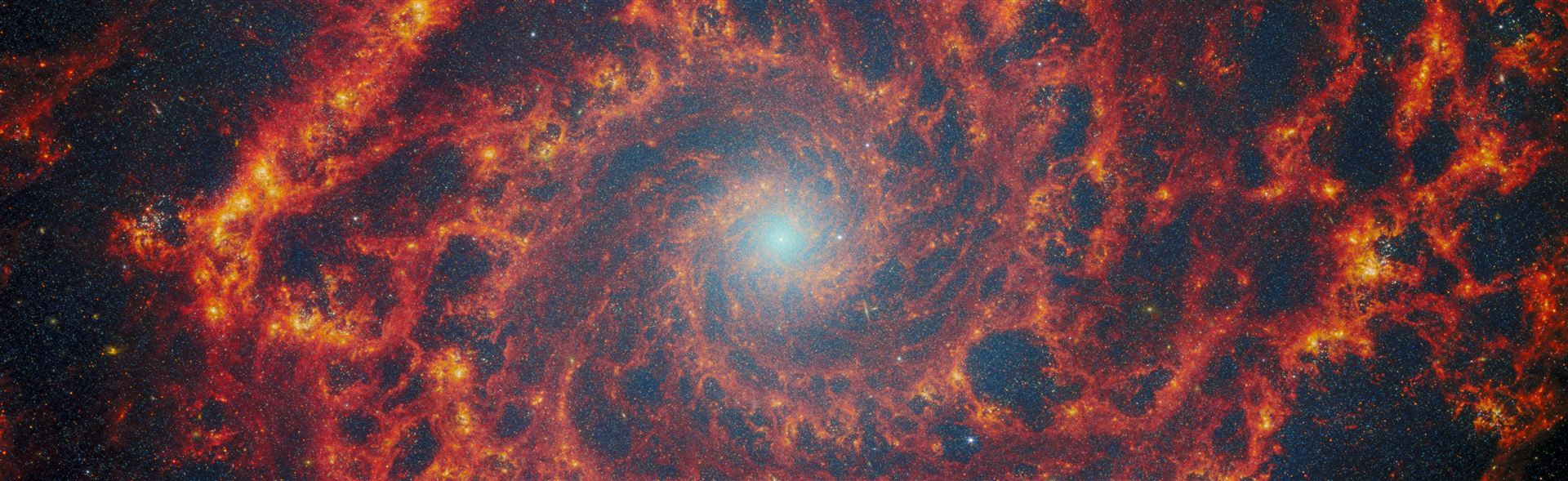 Catching the edge of the Phantom Galaxy