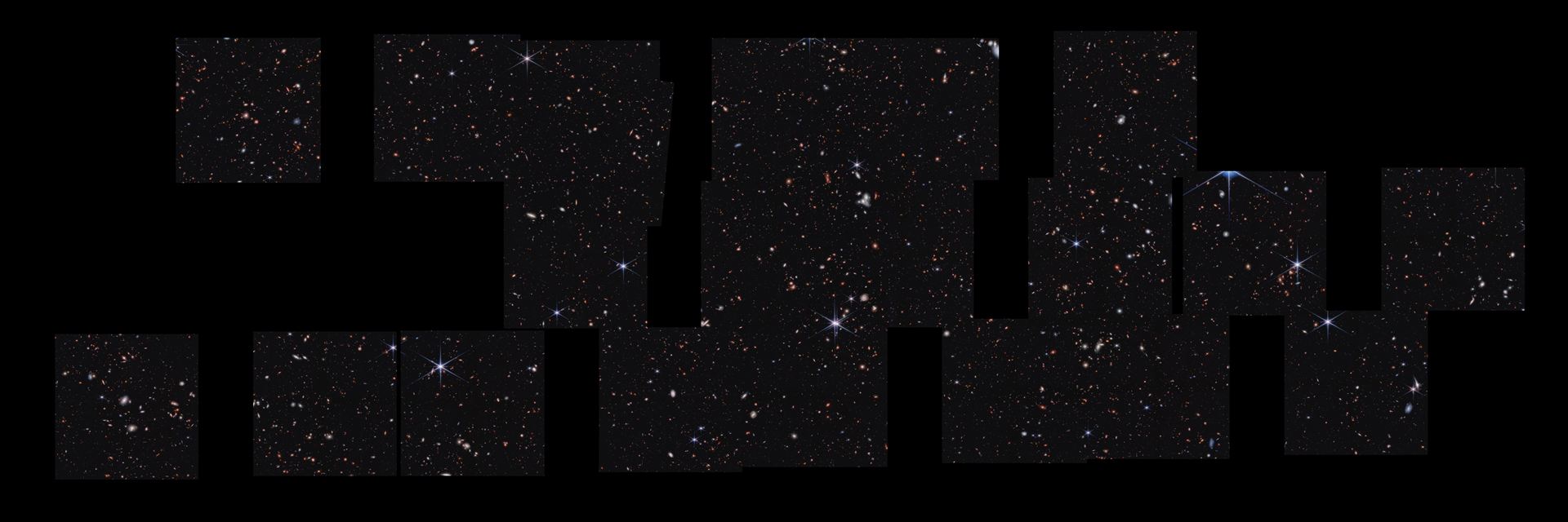 Cosmic Evolution Early Release Science (CEERS) survey (NIRCam image)
