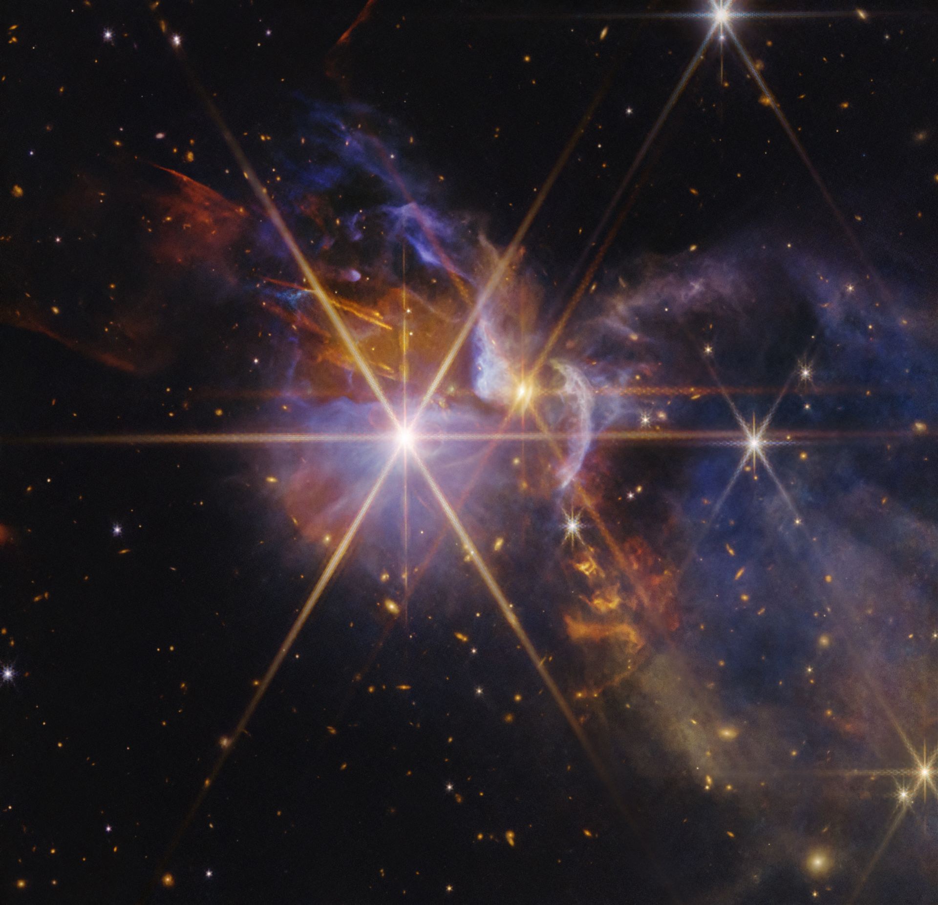 FS Tau (Webb NIRCam image)