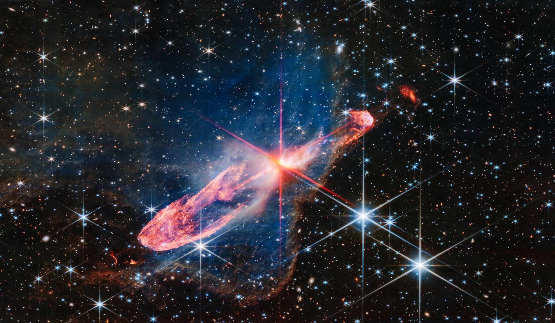 Herbig-Haro 4647 (NIRCam image)