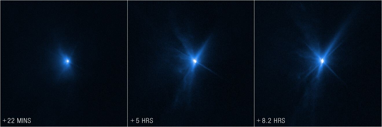 Hubble Captures DART Impact