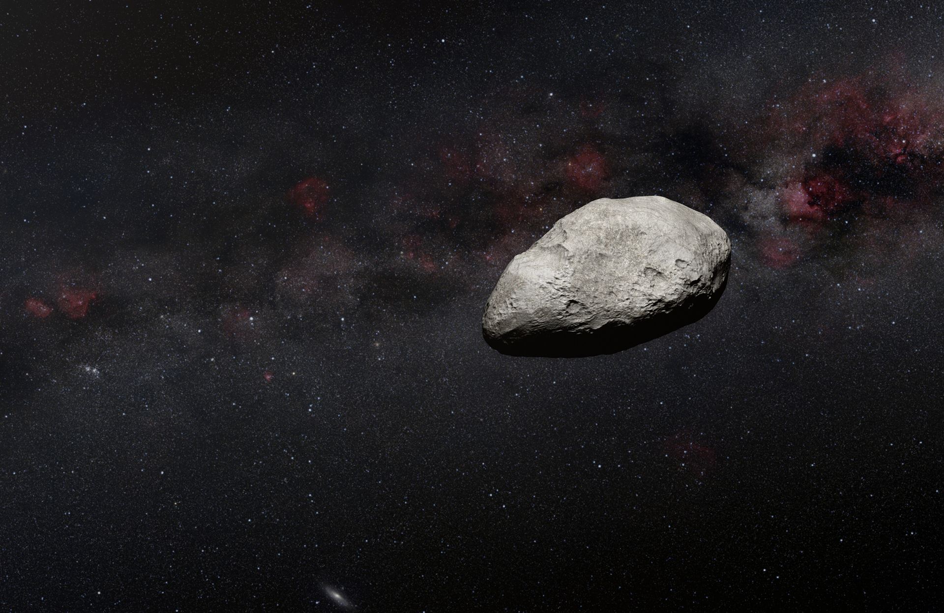Illustration of Asteroid (Artist’s Impression)