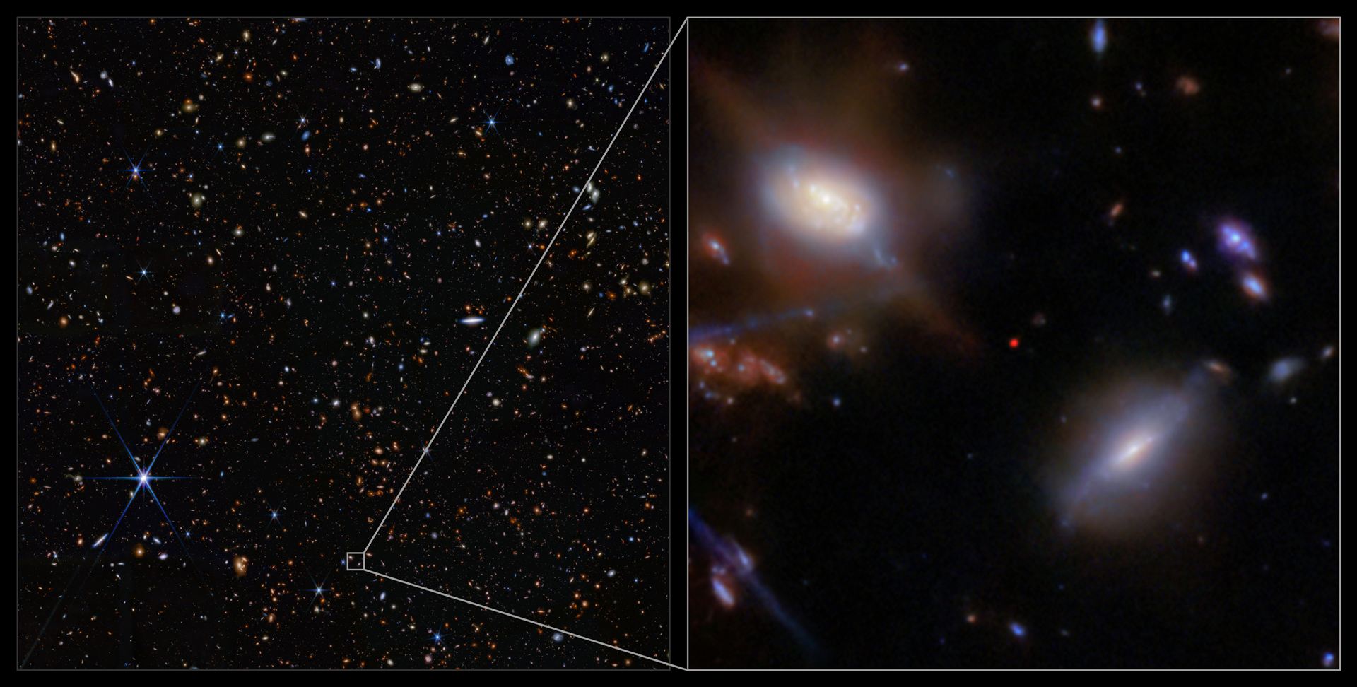 JADES-GS-z13-1 in the GOODS-S field (NIRCam image, clean)
