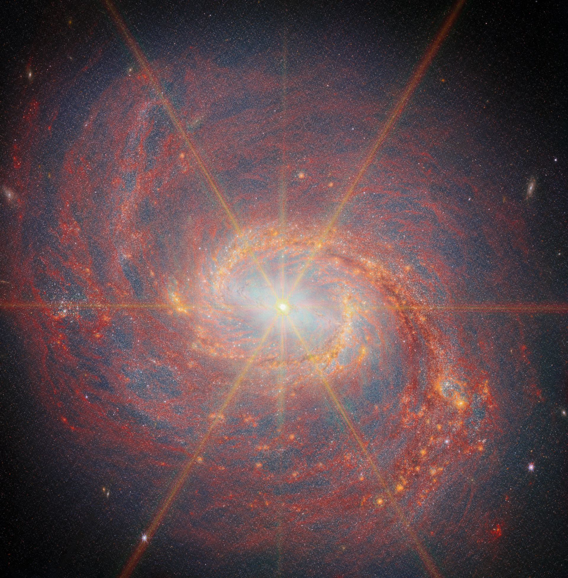 Messier 77 (MIRI + NIRCam)