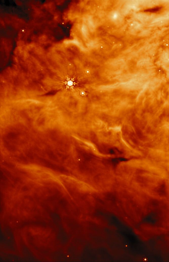 Parallel field to protostar IRAS23385