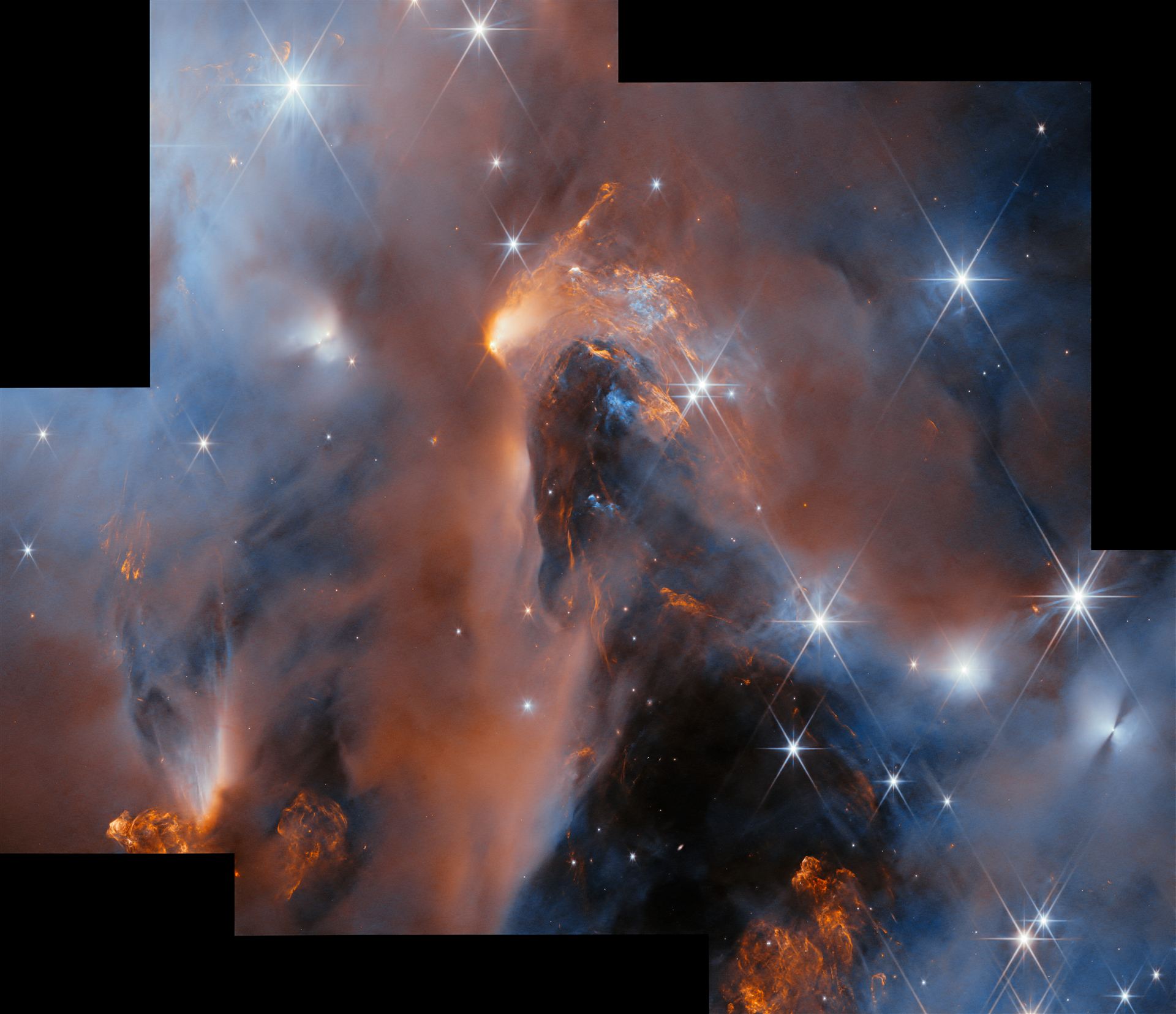 Peeking into Perseus (wide field view)