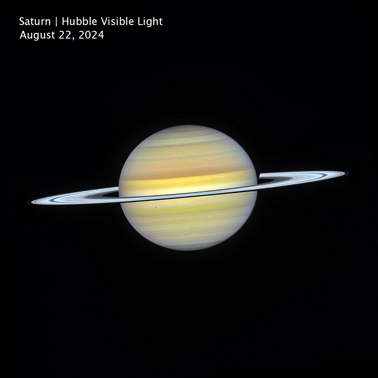 Saturn (Hubble image, cropped and clean)