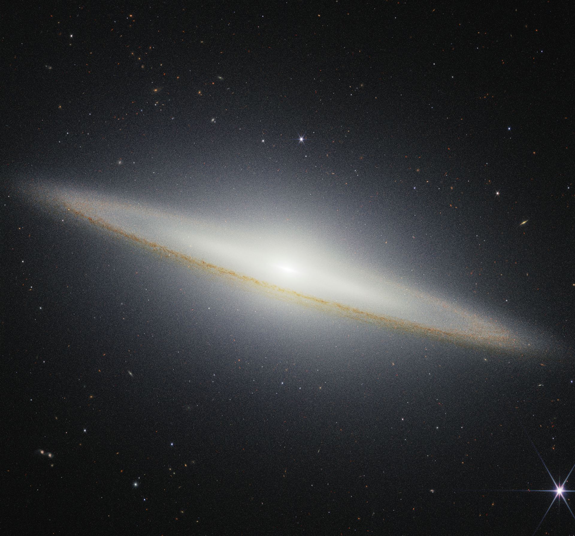 Sombrero Galaxy (NIRCam image)