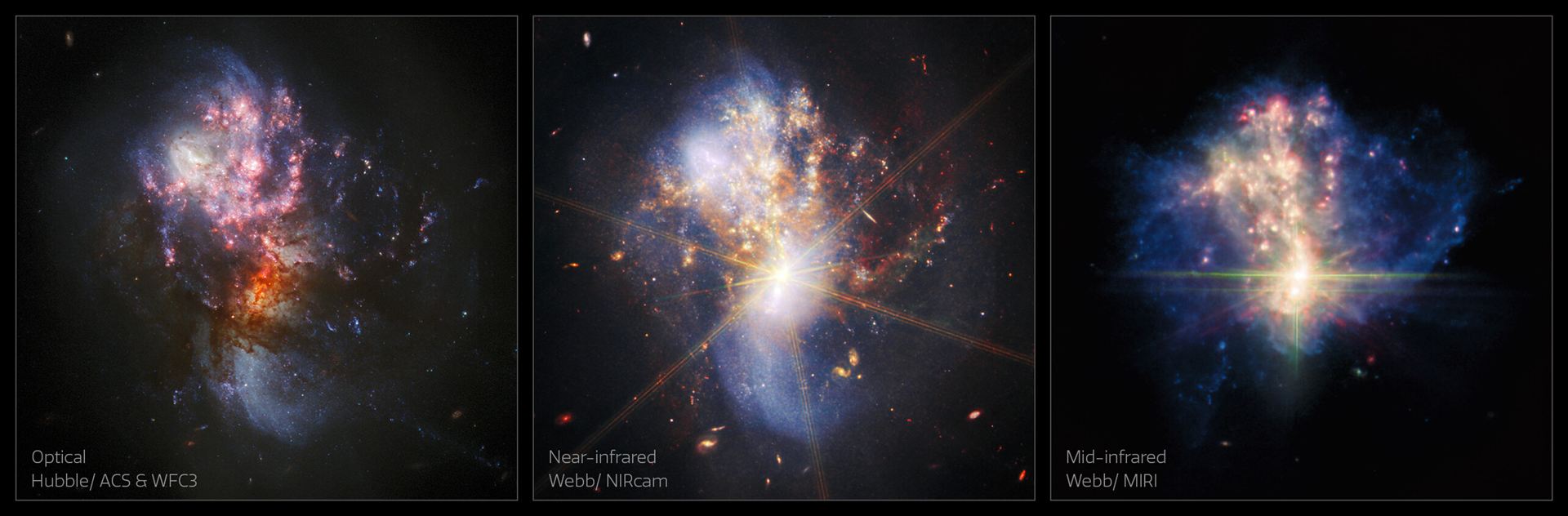 Webb Explores a Pair of Merging Galaxies