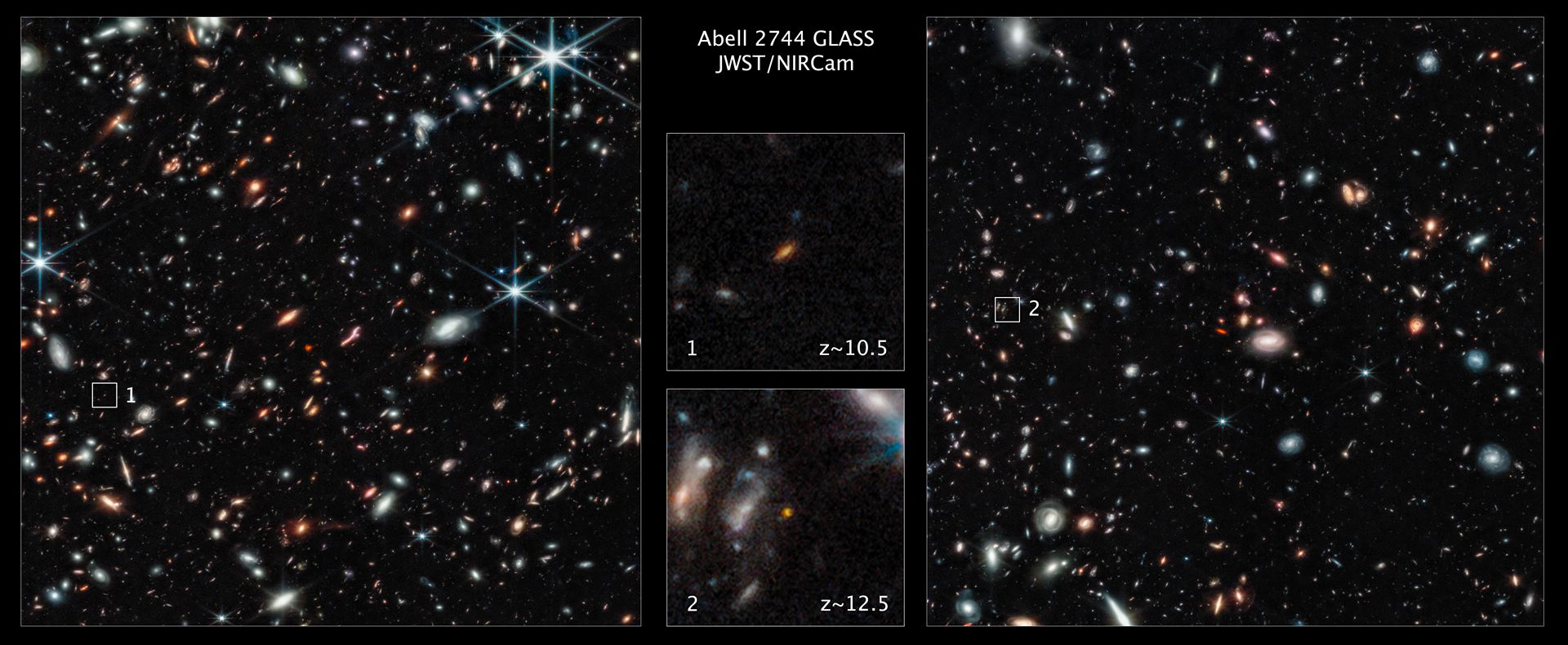 Webb Finds Distant Galaxies Seen Behind Pandora’s Cluster