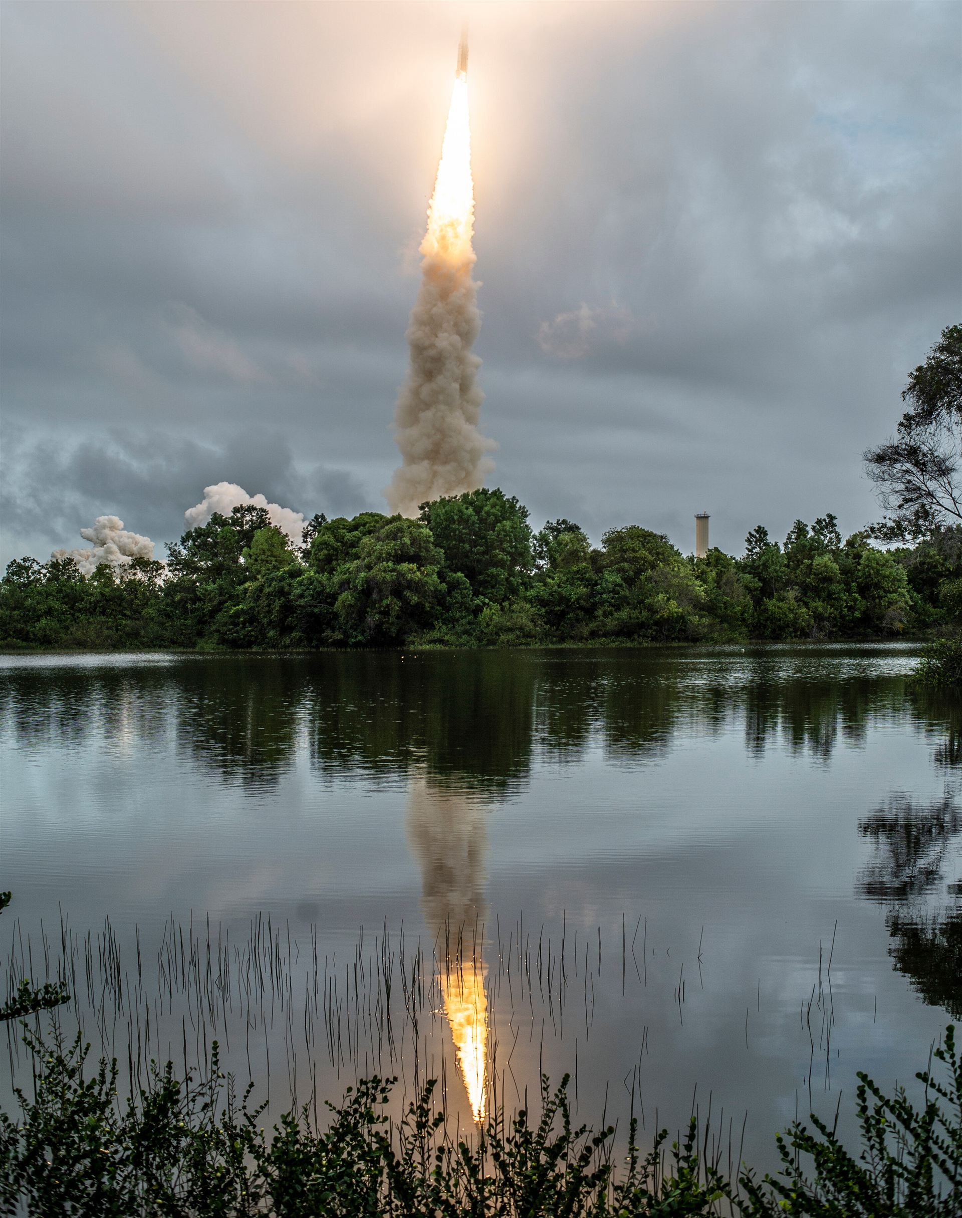 Webb liftoff on Ariane 5