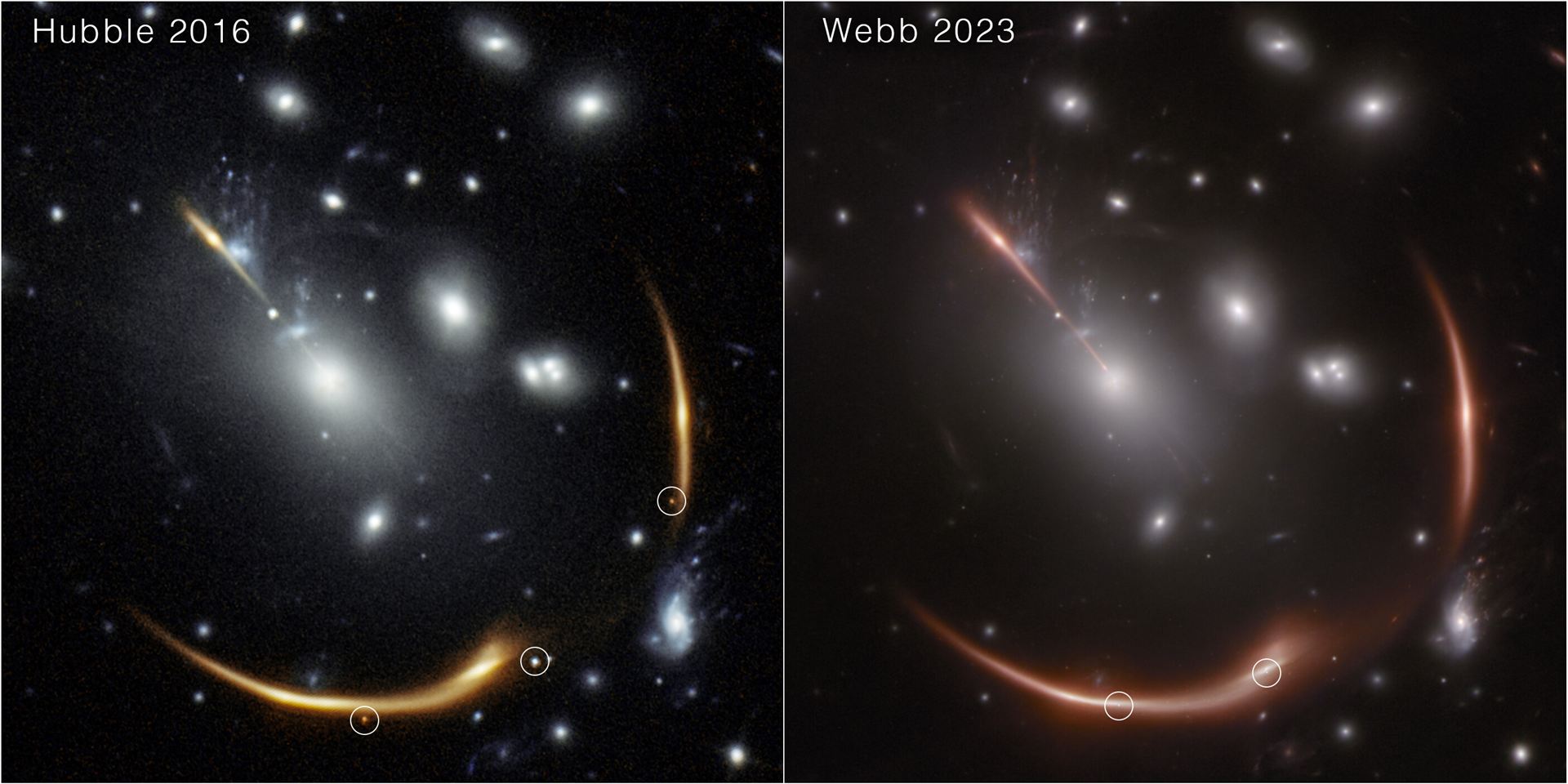 Webb spots a second lensed supernova in a distant galaxy