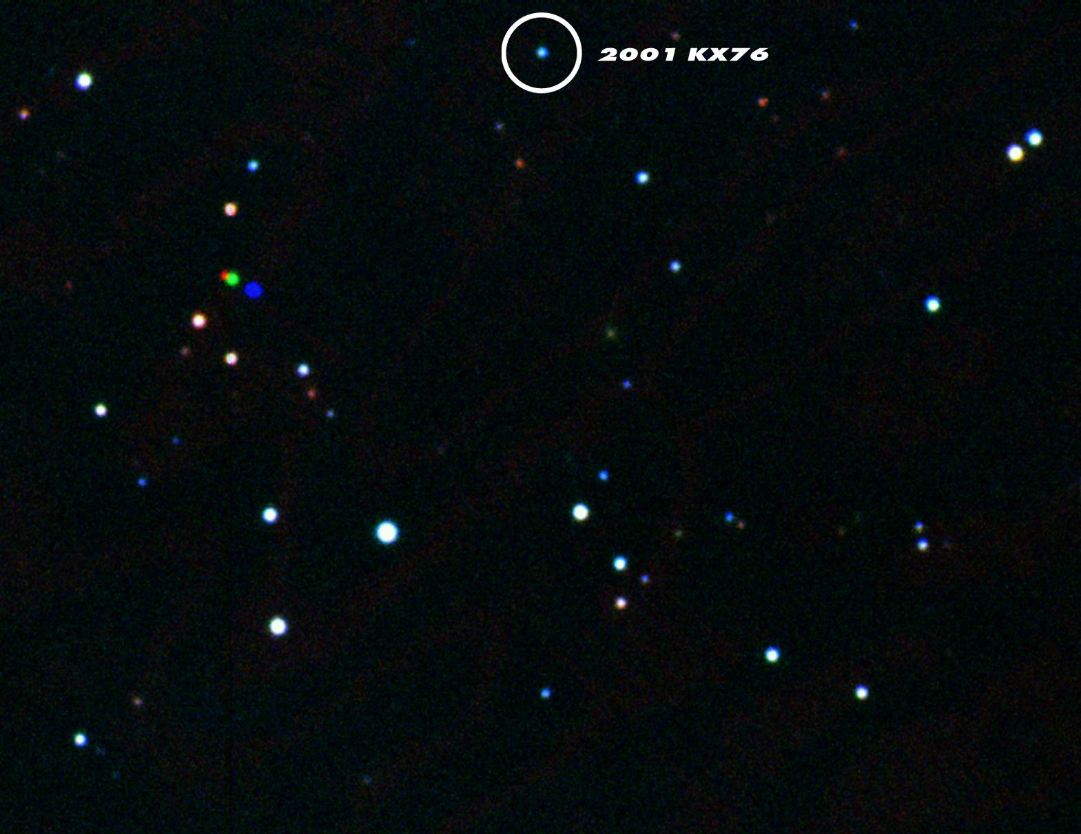 2001 KX76 – the record-breaking asteroid observed with Astrovirtel