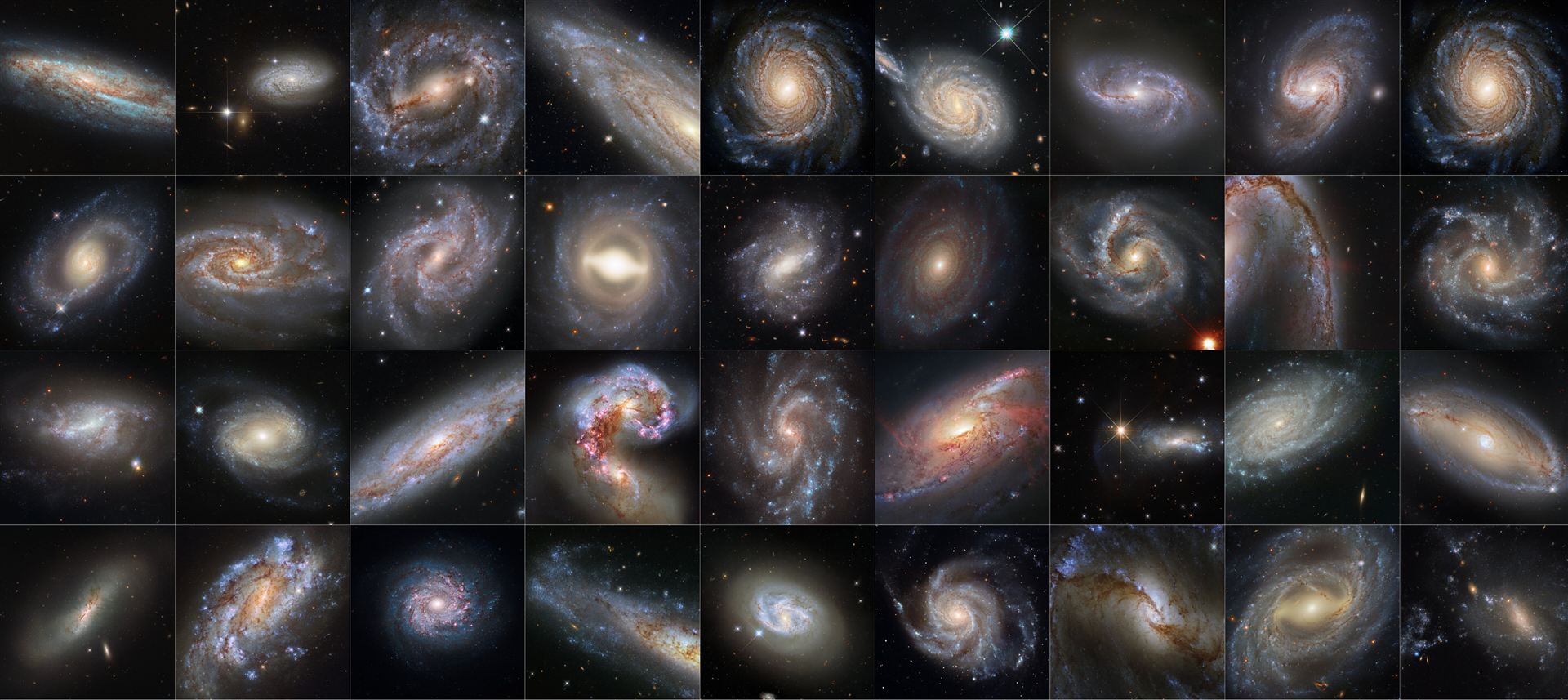 A Dazzling Hubble Collection of Supernova Host Galaxies