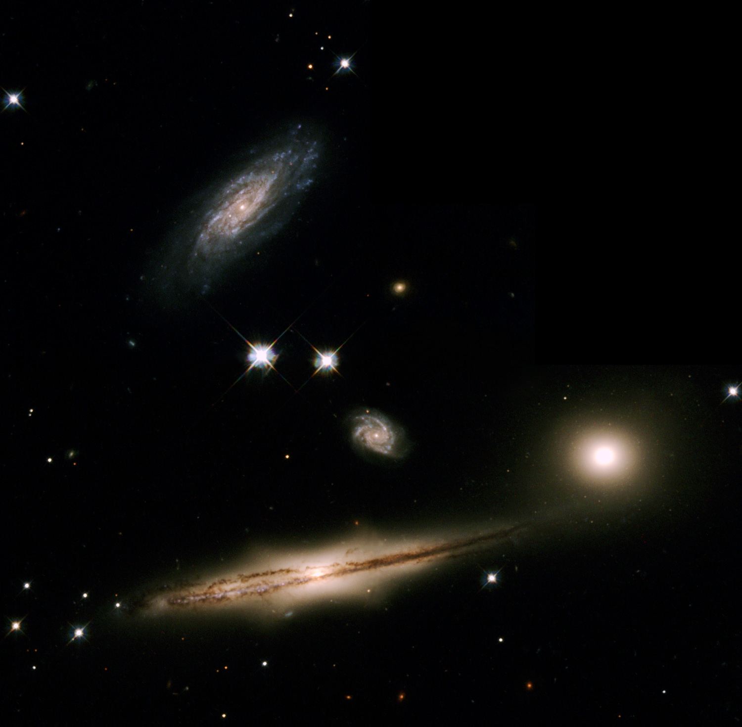 A Minuet of Galaxies