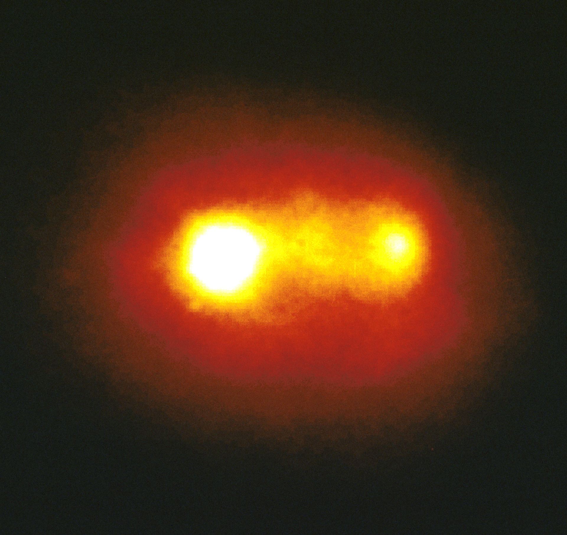 A double Nucleus in an active galaxy