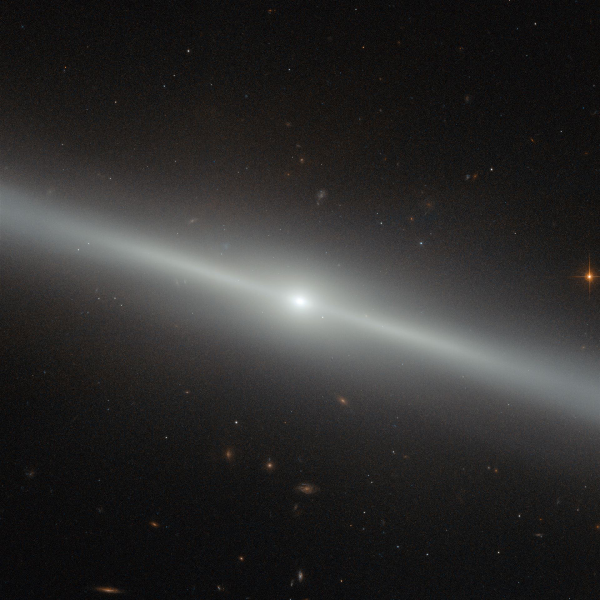 A galaxy on the edge