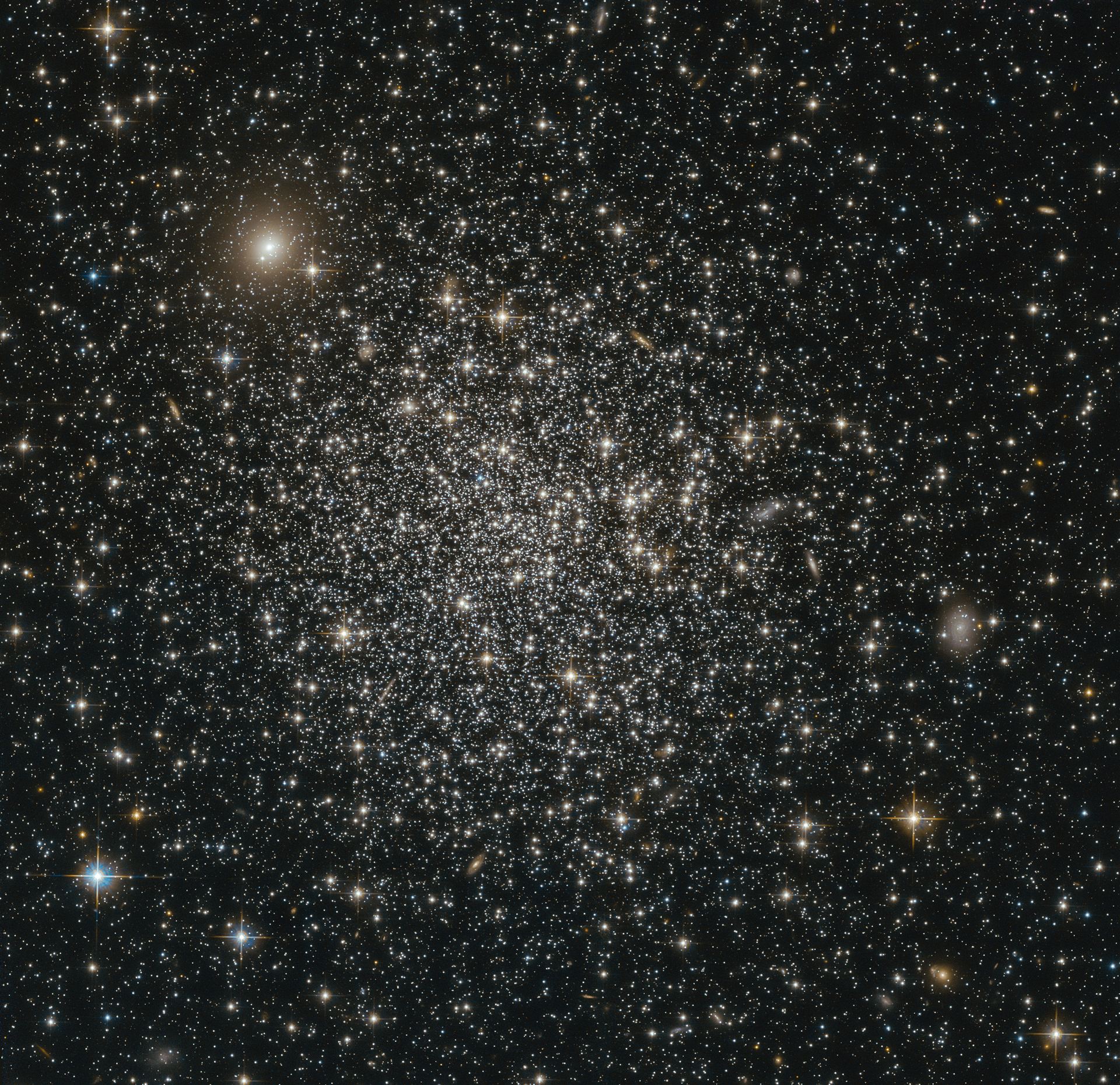 A glittering sphere of stars