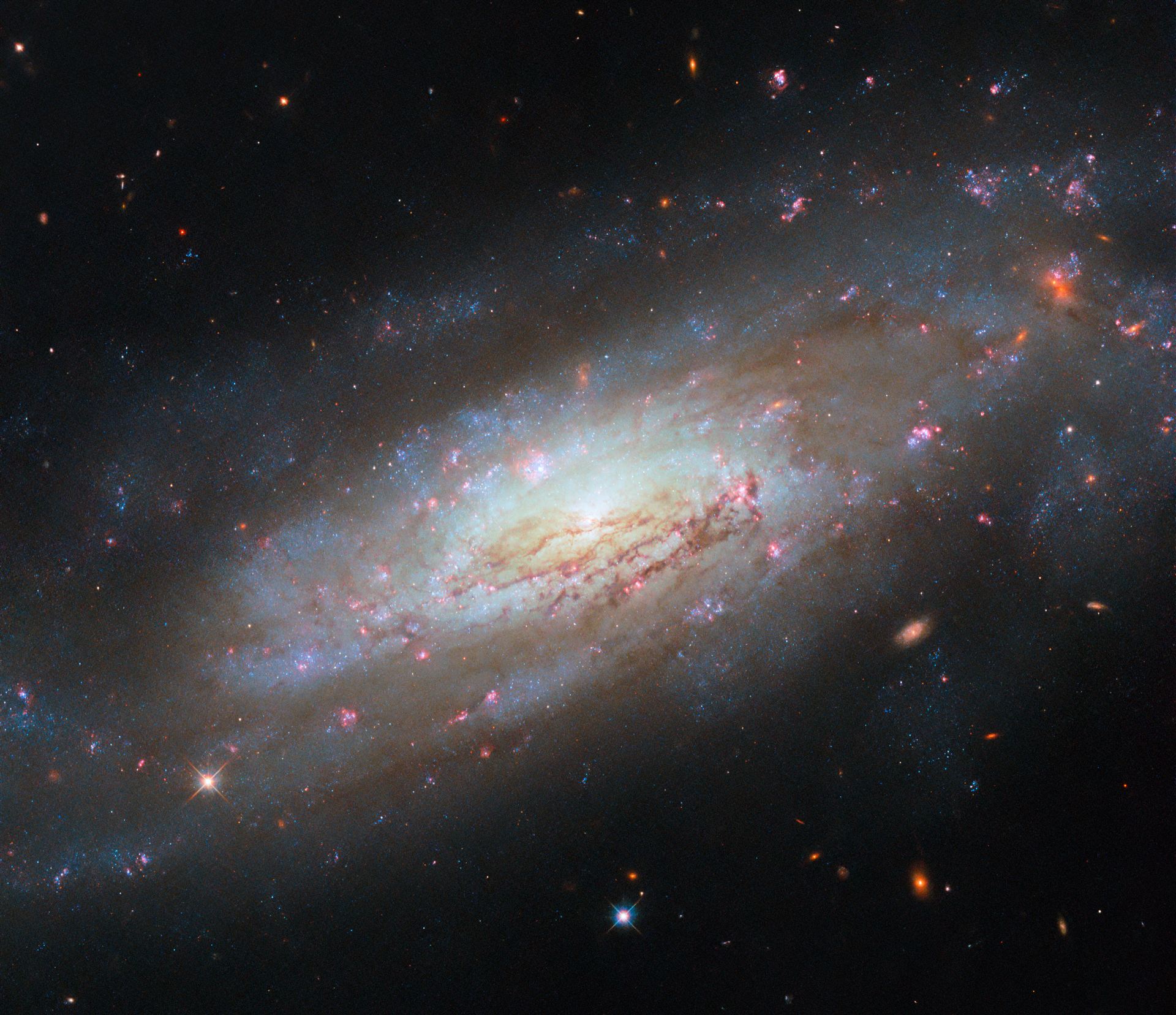 A maelstrom of matter and energy