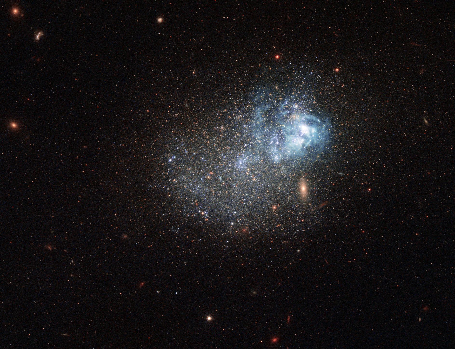 A messy star factory