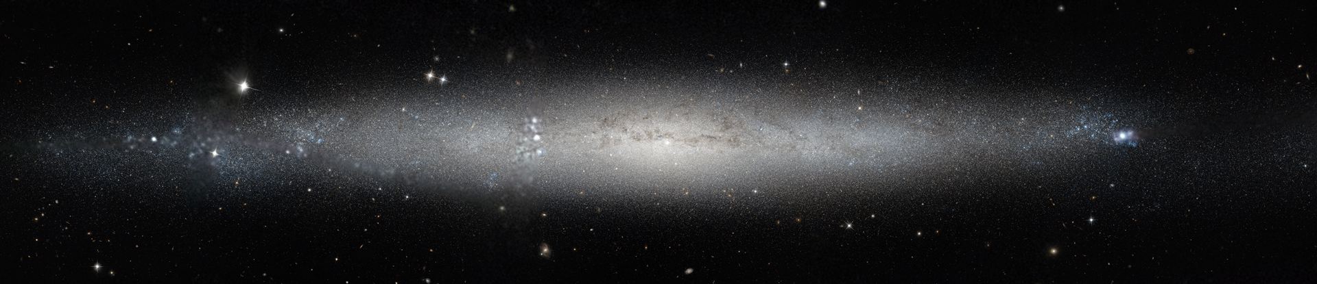 A silver needle in the sky