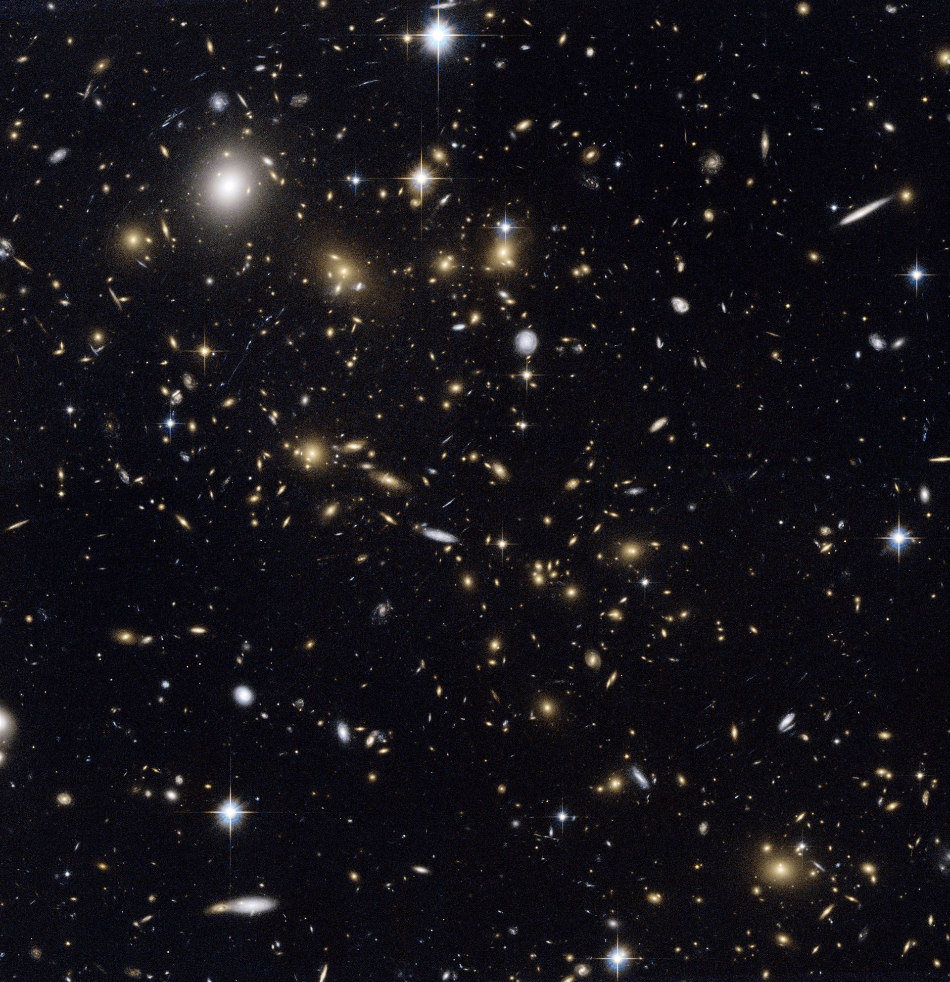 A snowstorm of distant galaxies