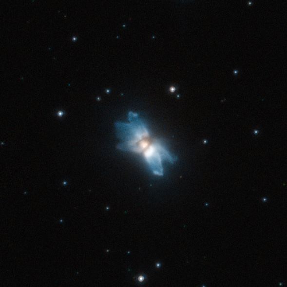 A starfish in the sky