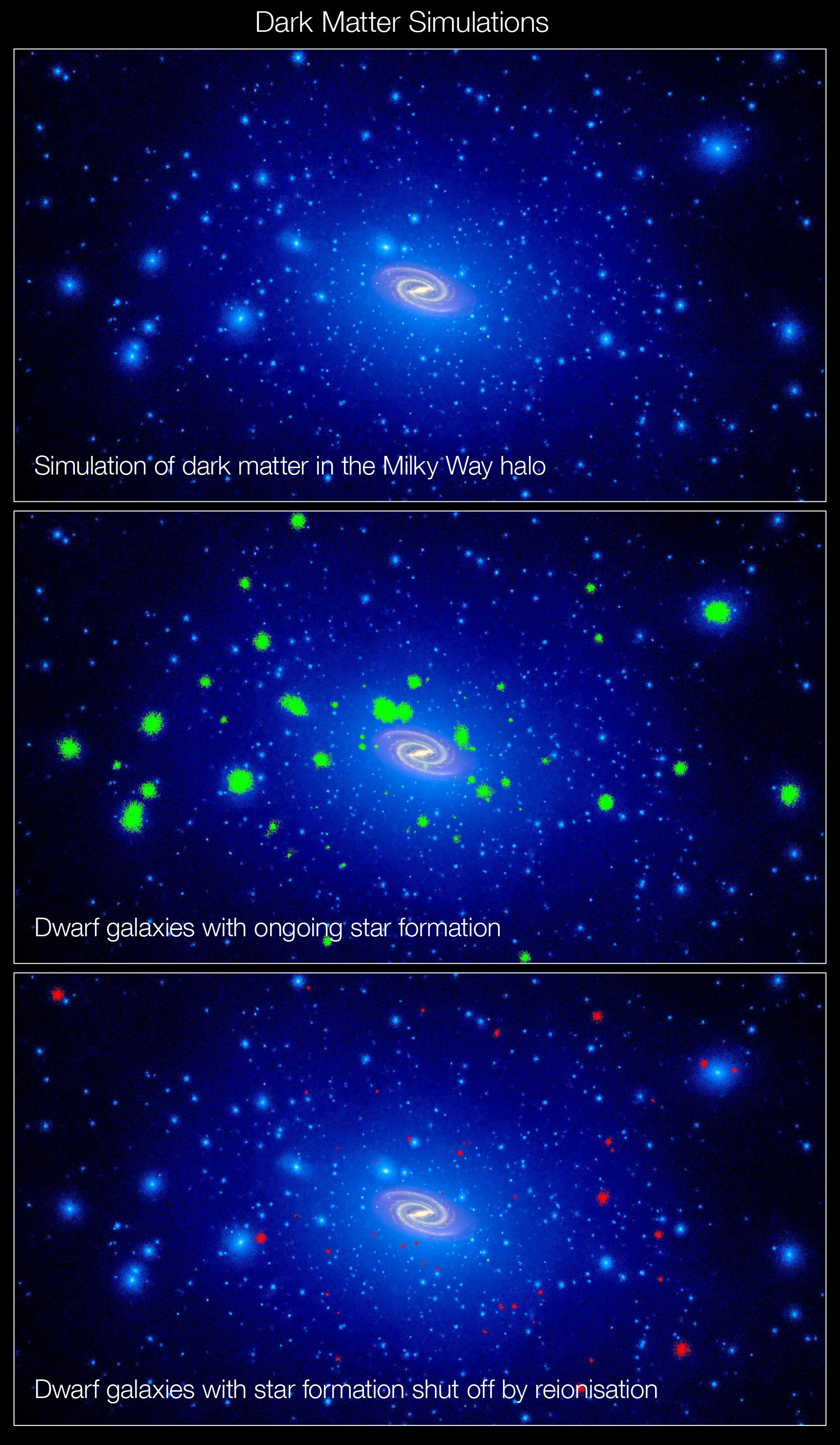 A swarm of dark matter around the Milky Way