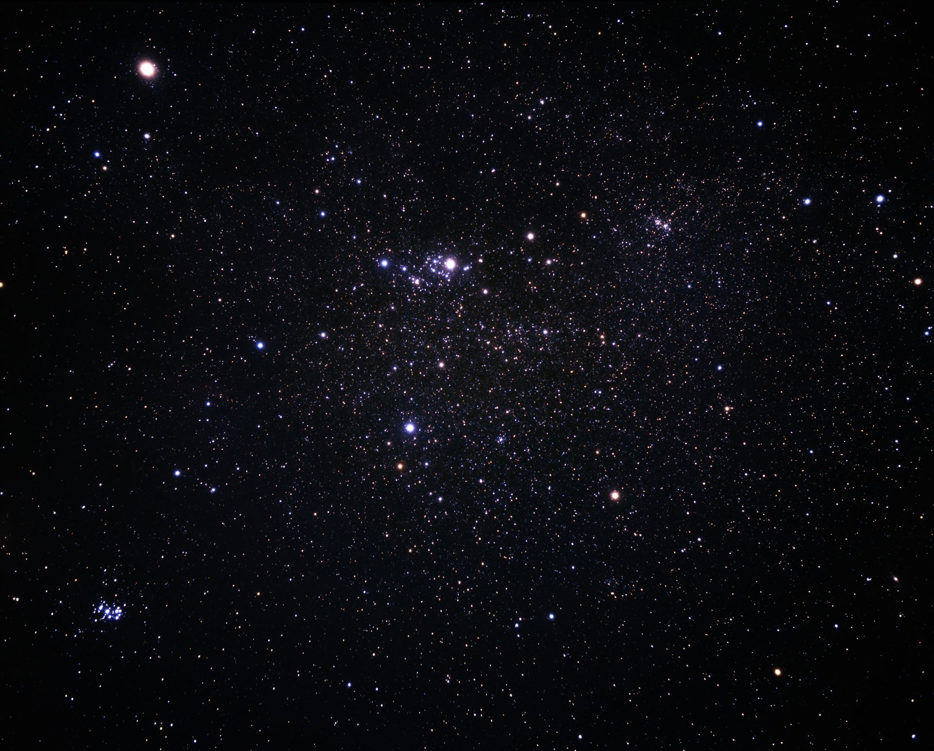 A wide-field image of Perseus (ground-based image)