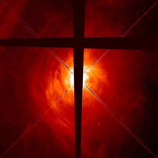 AB Aurigae disk (Hubble view)