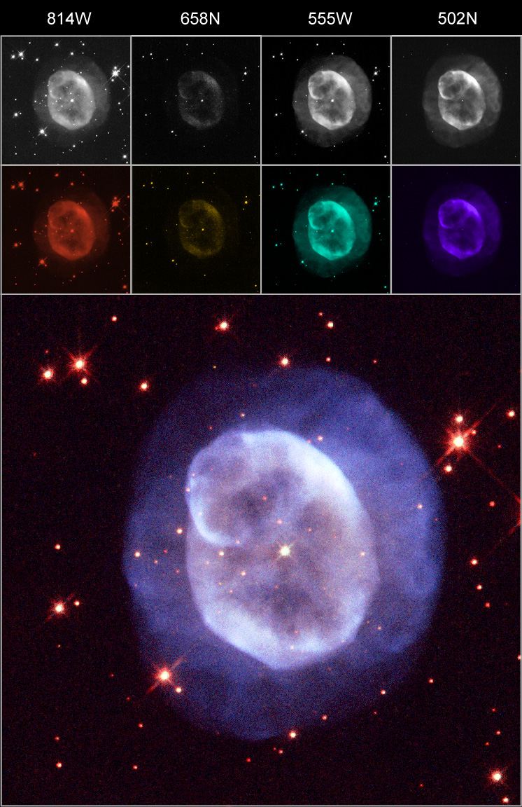 An example of an image created with ESAESONASA Photoshop FITS Liberator