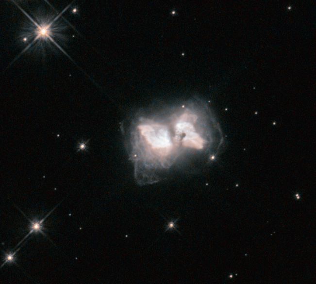 An interstellar butterfly