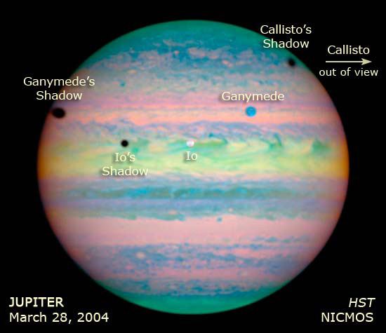 Annotated HSTNICMOS Image