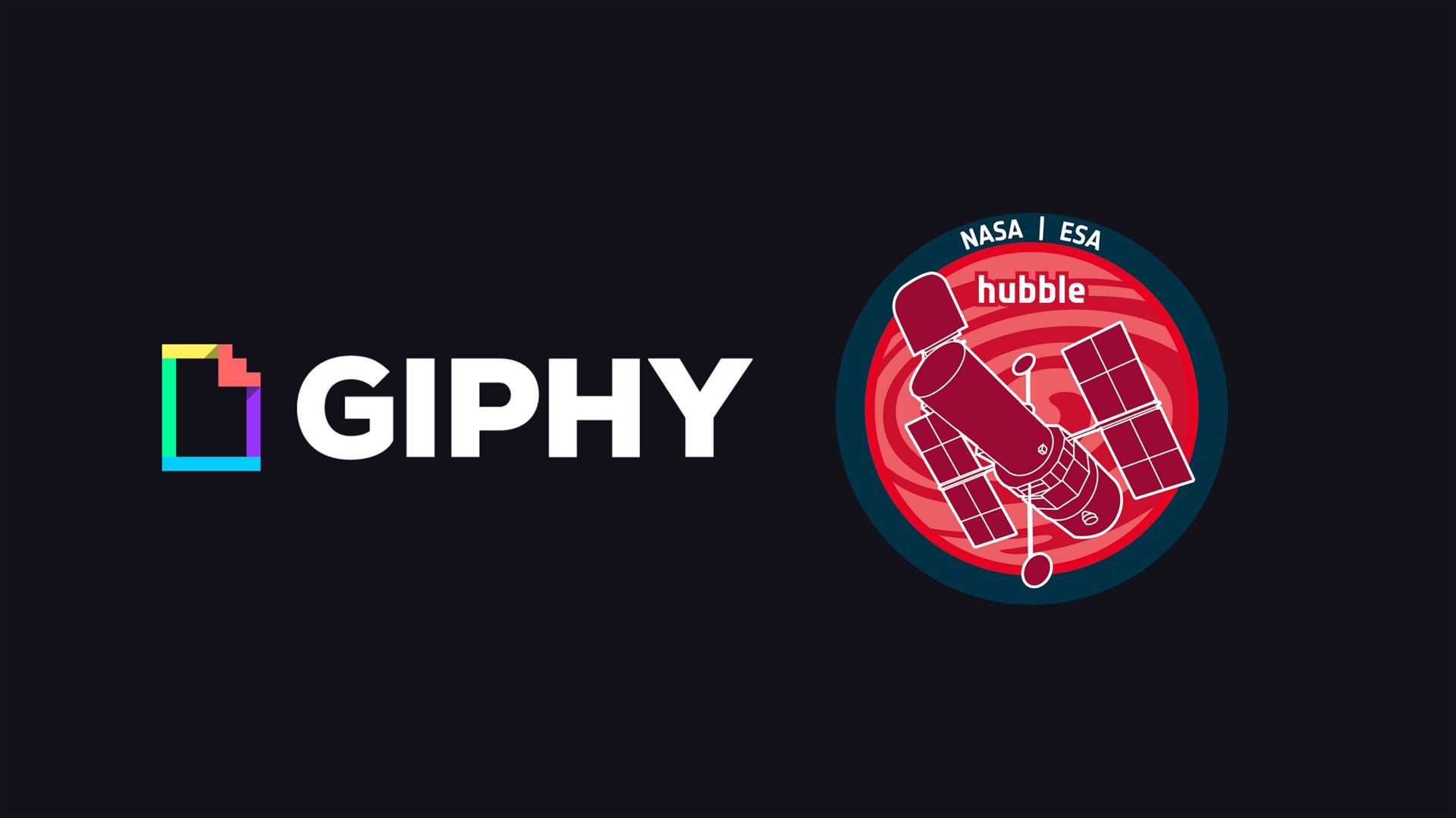 Announcement of the ESAHubble GIPHY Account