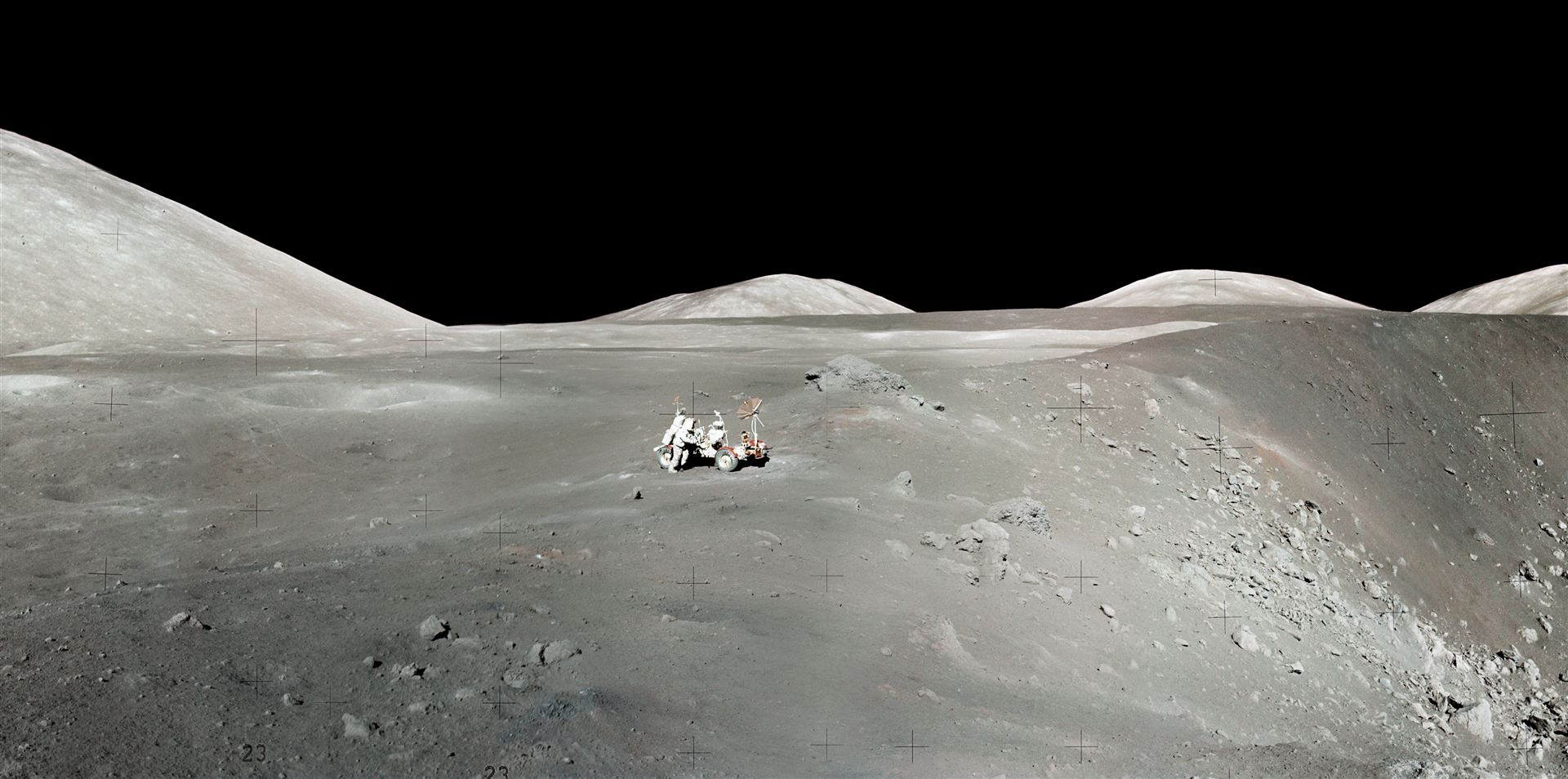 Apollo 17 Astronaut&rsquo;s Snapshot of Taurus-Littrow Valley