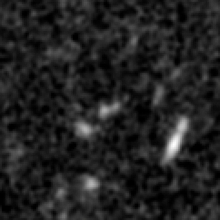 Arc in infrared light (Hubble)
