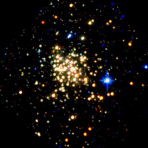 Arches Cluster HubbleNICMOS (1997)