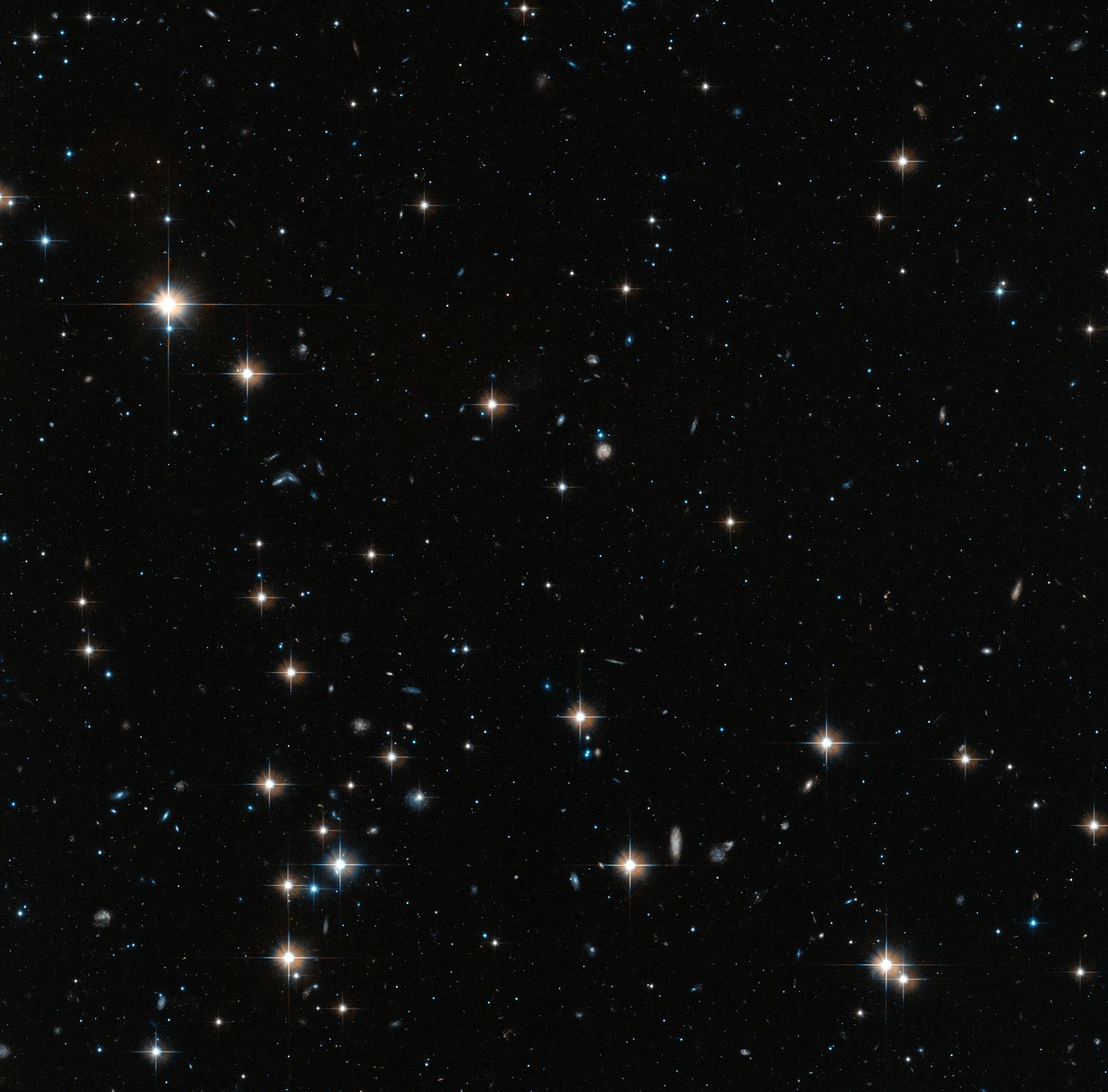 Area of Centaurus A halo probed by Hubble