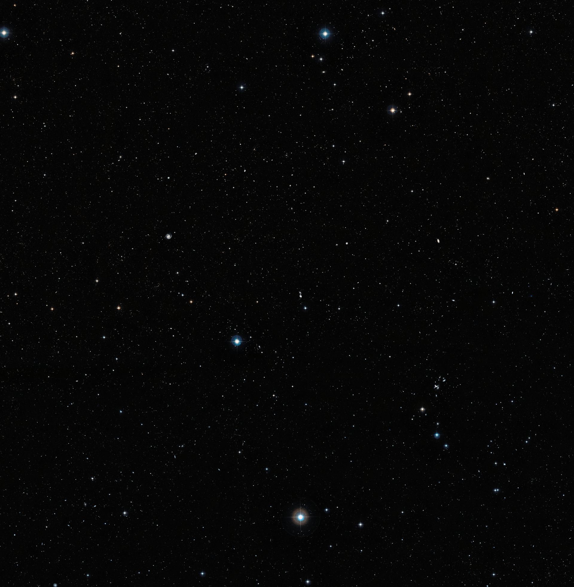 Arp 87 from the DSS (ground-based image)