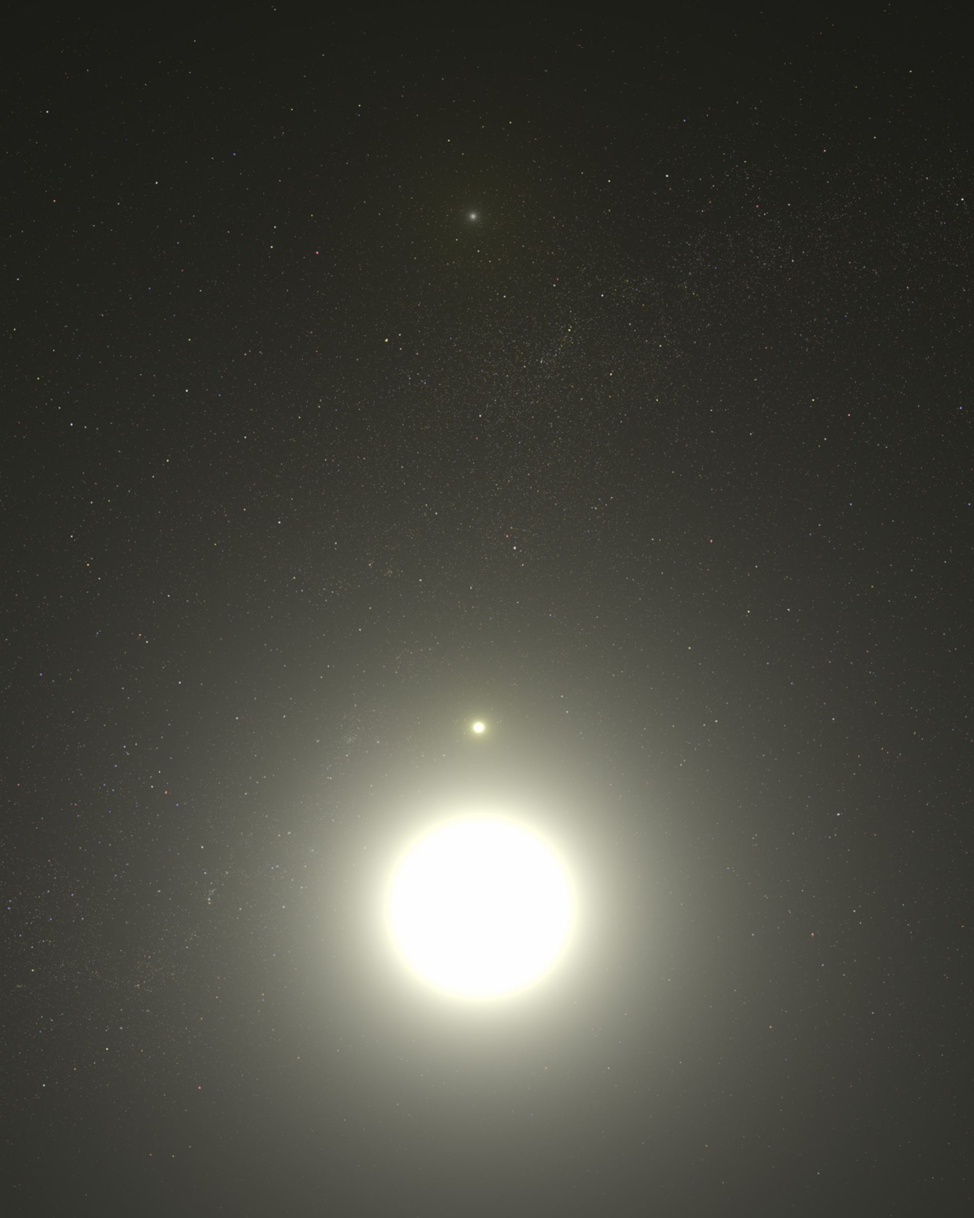 Artist&rsquo;s concept of Polaris system