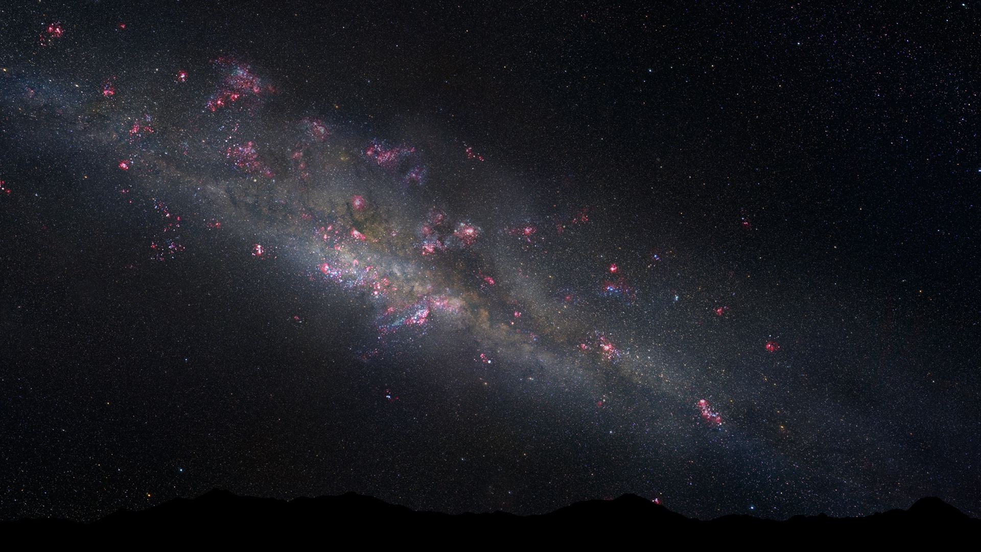 Artist&rsquo;s illustration of the early Milky Way