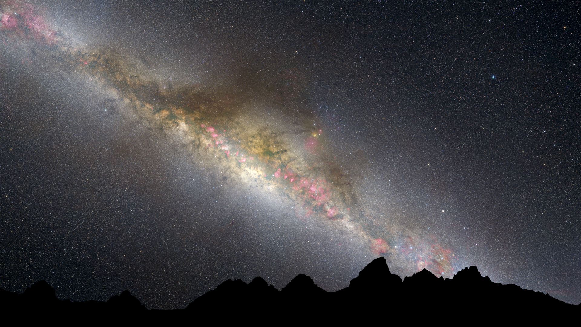 Artist&rsquo;s illustration of the present Milky Way
