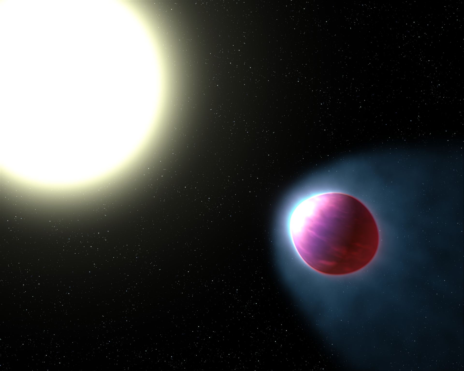 Artist&rsquo;s impression of WASP-121b