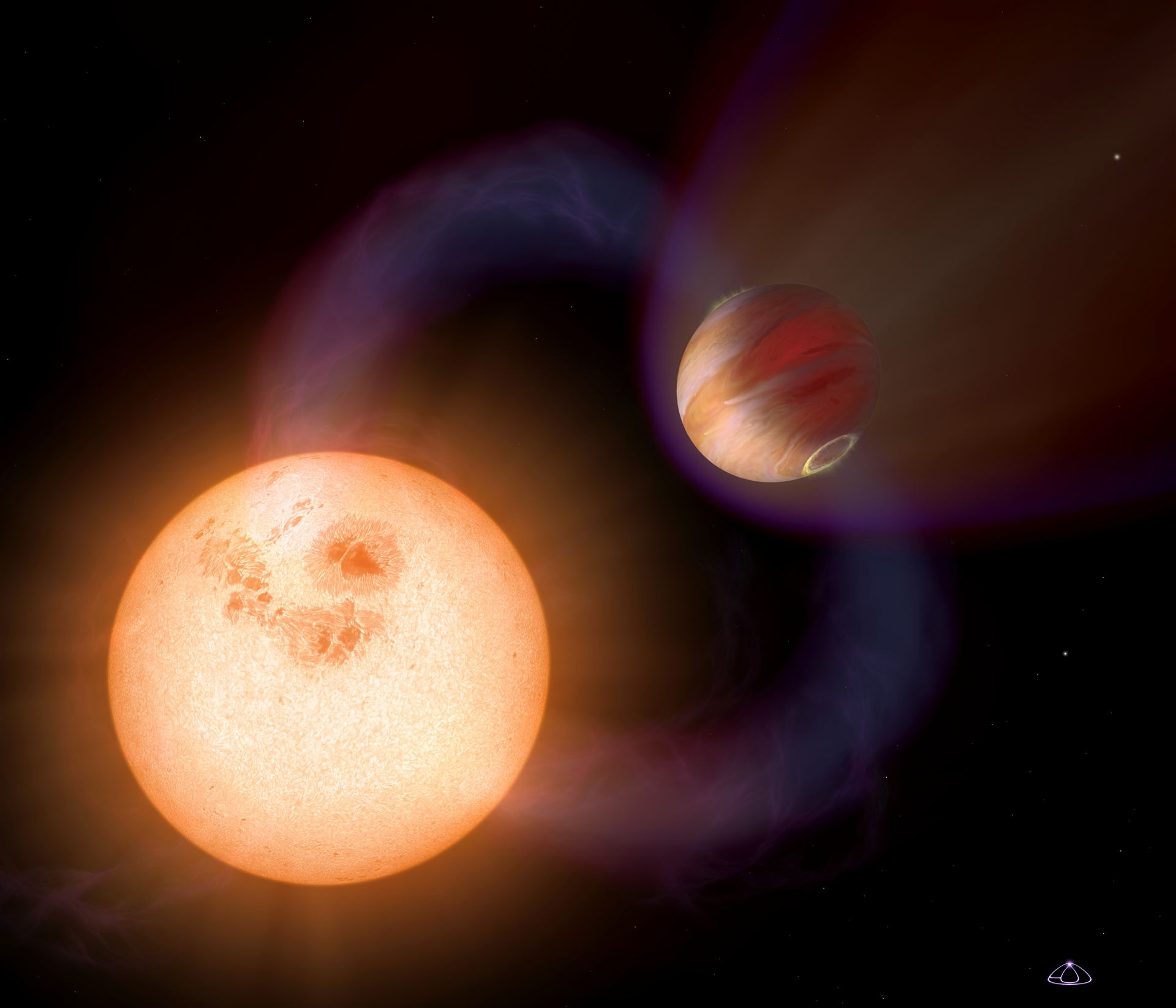 Artist&rsquo;s impression of an ultra-short-period planet