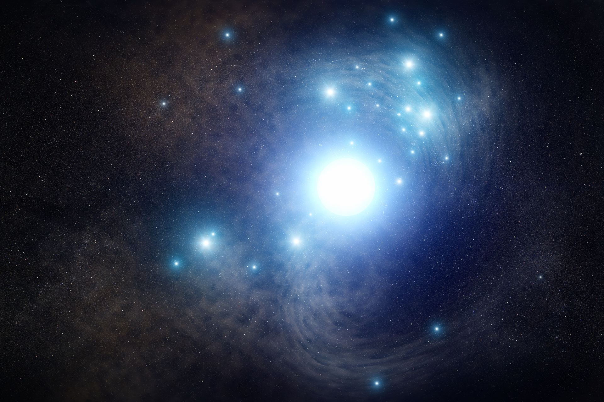 Artist&rsquo;s impression of progenitor star to a type Ic supernova